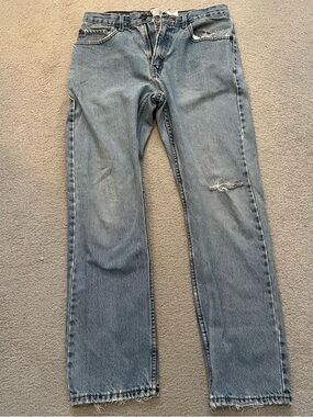 Levi's Men's Straight Jeans - Light Blue Denim